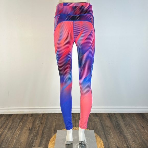 ❤️ Nike Pink and Blue Dri-FIT Leggings M - Picture 3 of 10